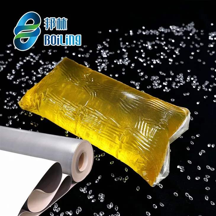 Adesivo hot melt PSA per materiale in fogli impermeabile TPO