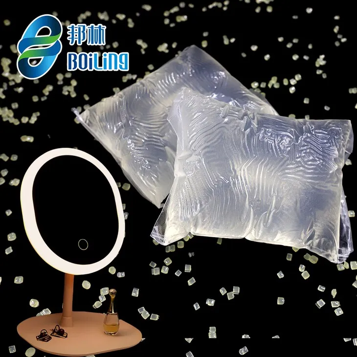 Adesivo hot melt per specchio da trucco illuminato