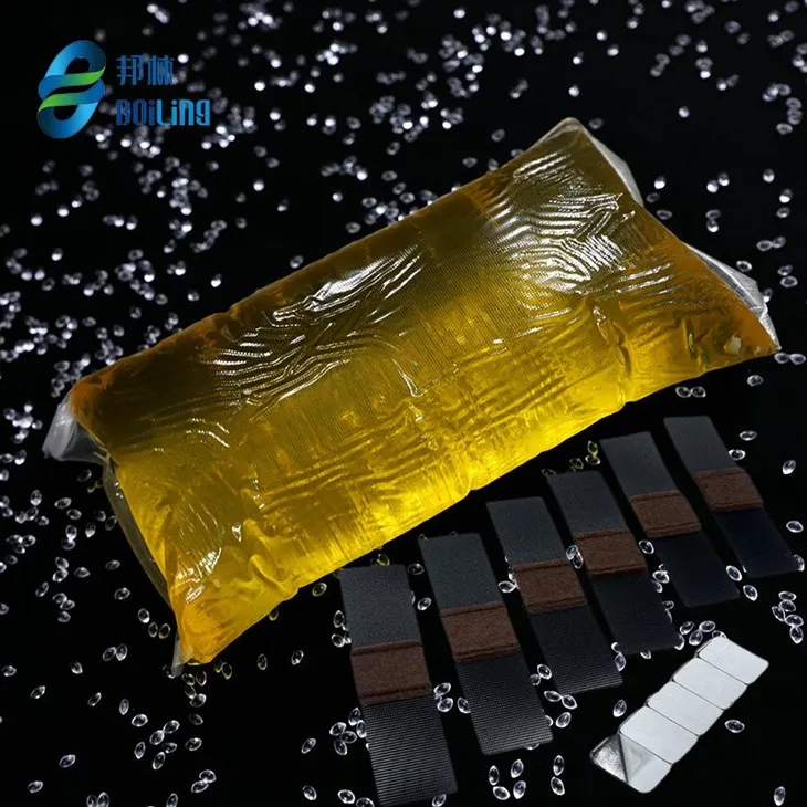 Adesivo hot melt per poggiapiedi in velcro