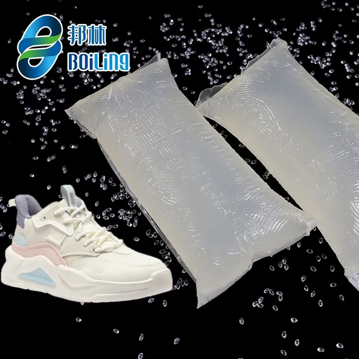 Adesivi hot melt per l'industria della produzione di calzature sportive