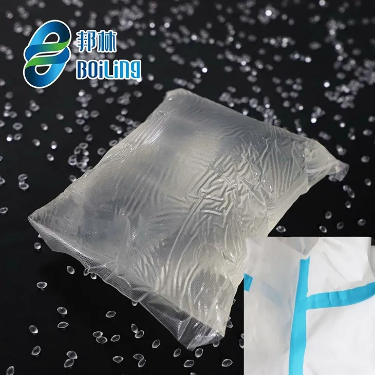 Colla per strisce sigillanti per tute protettive